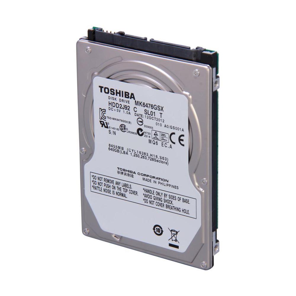 Disco Duro Toshiba MK6476GSX - 2.5 Disco Duro Toshiba MK6476GSX - 2.5